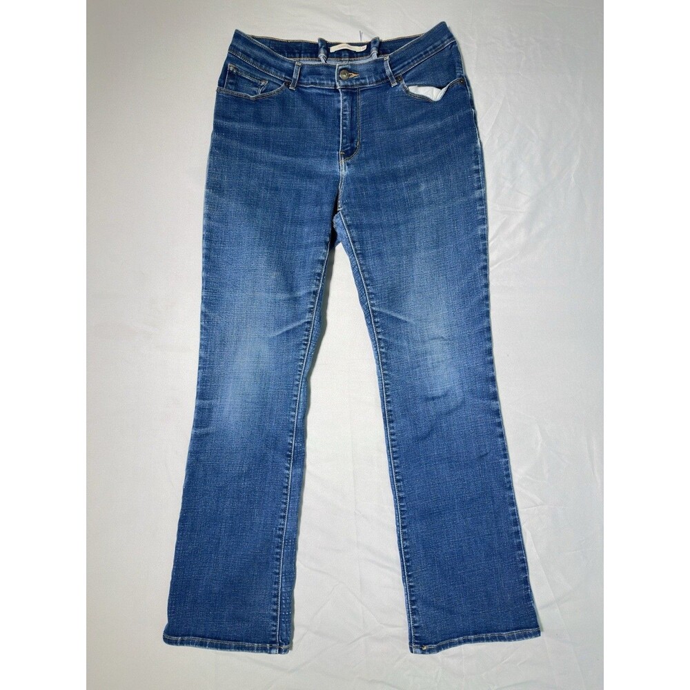 Levi Strauss Jeans Womens 32x32 Blue Boot Cut  Medium Wash Western Cowgirl